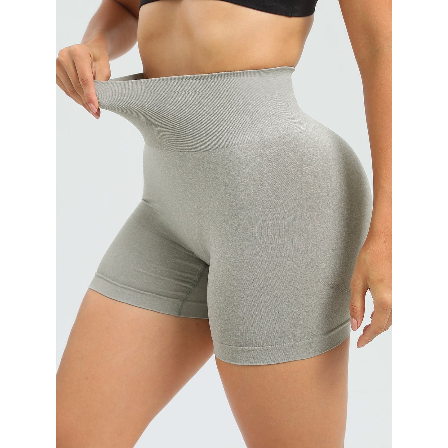 High Waist Active Shorts