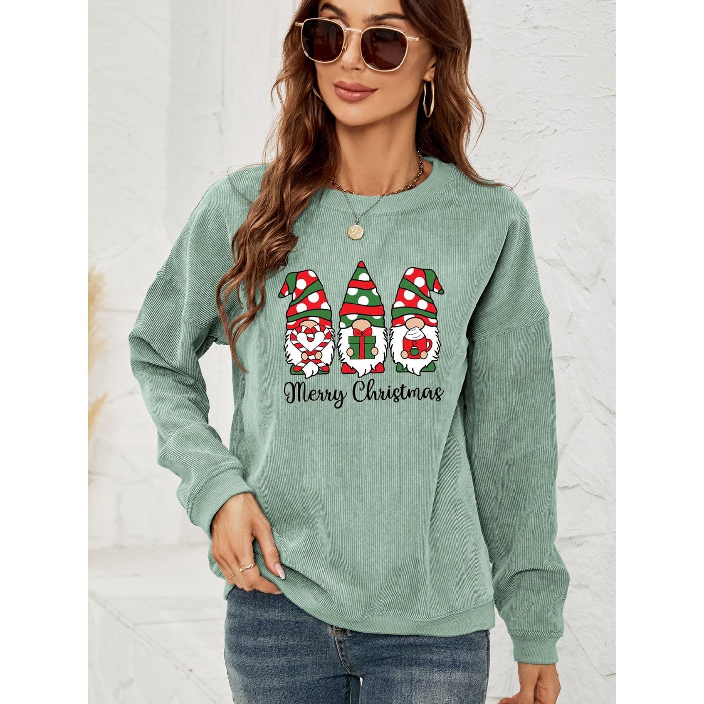 MERRY CHRISTMAS Graphic Sweatshirt