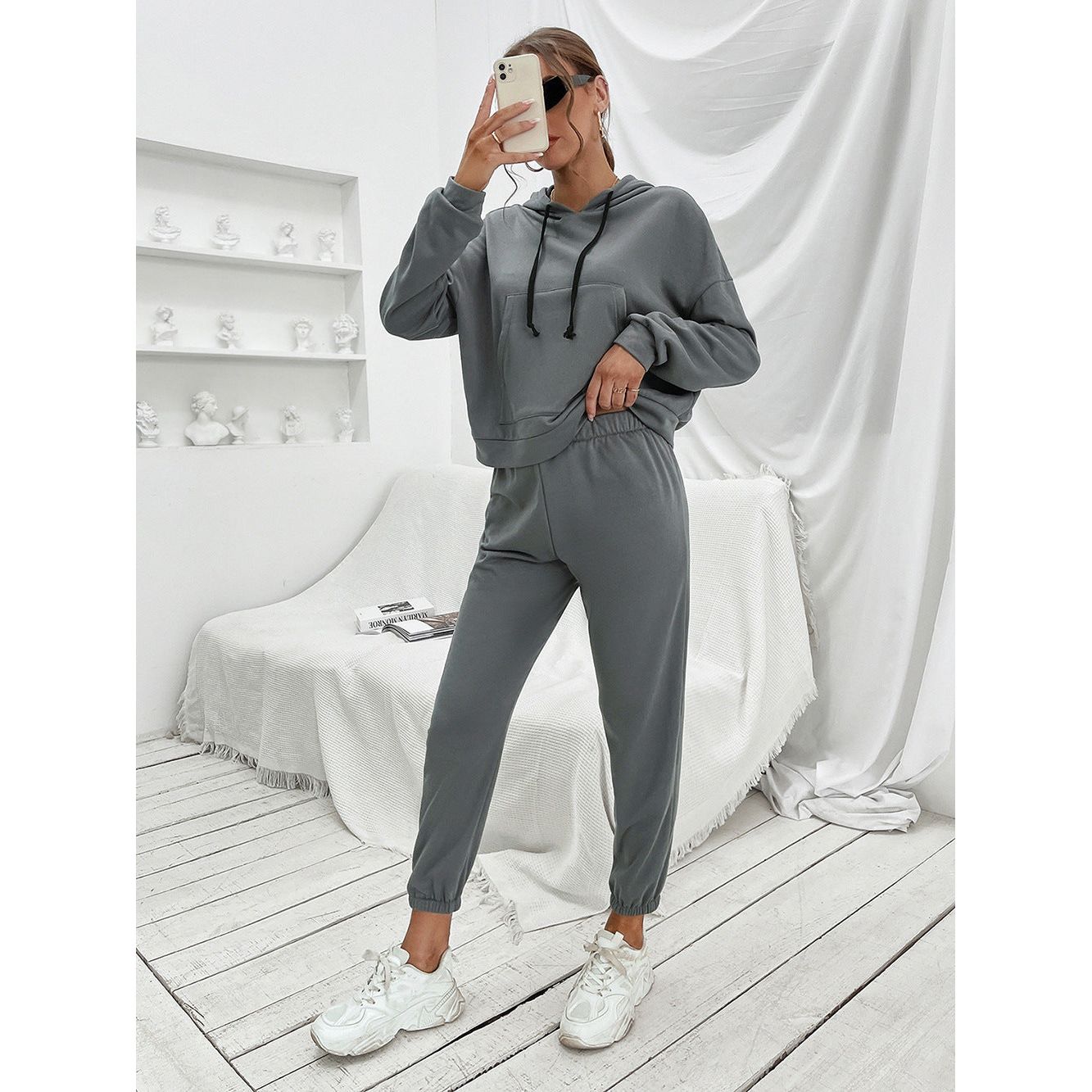 Sports Hoodie and Joggers Set