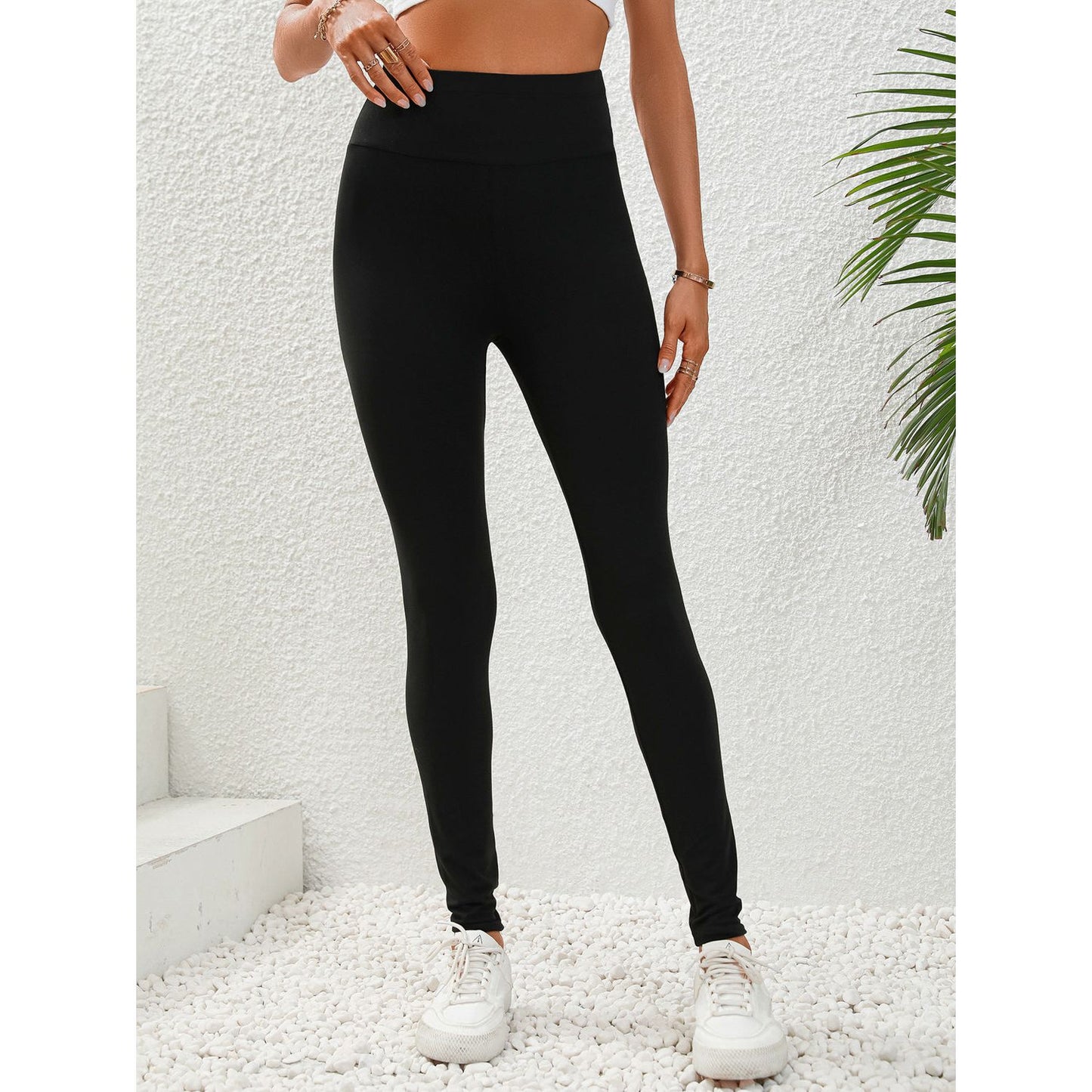 Wide Waistband Leggings