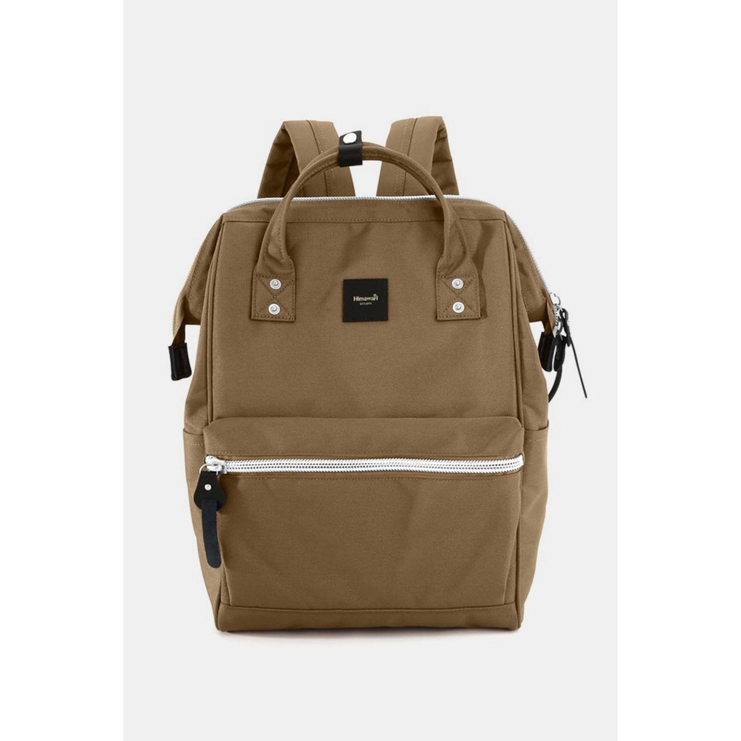 Himawari Water Resistant Canvas Backpack Bag with Side Pockets