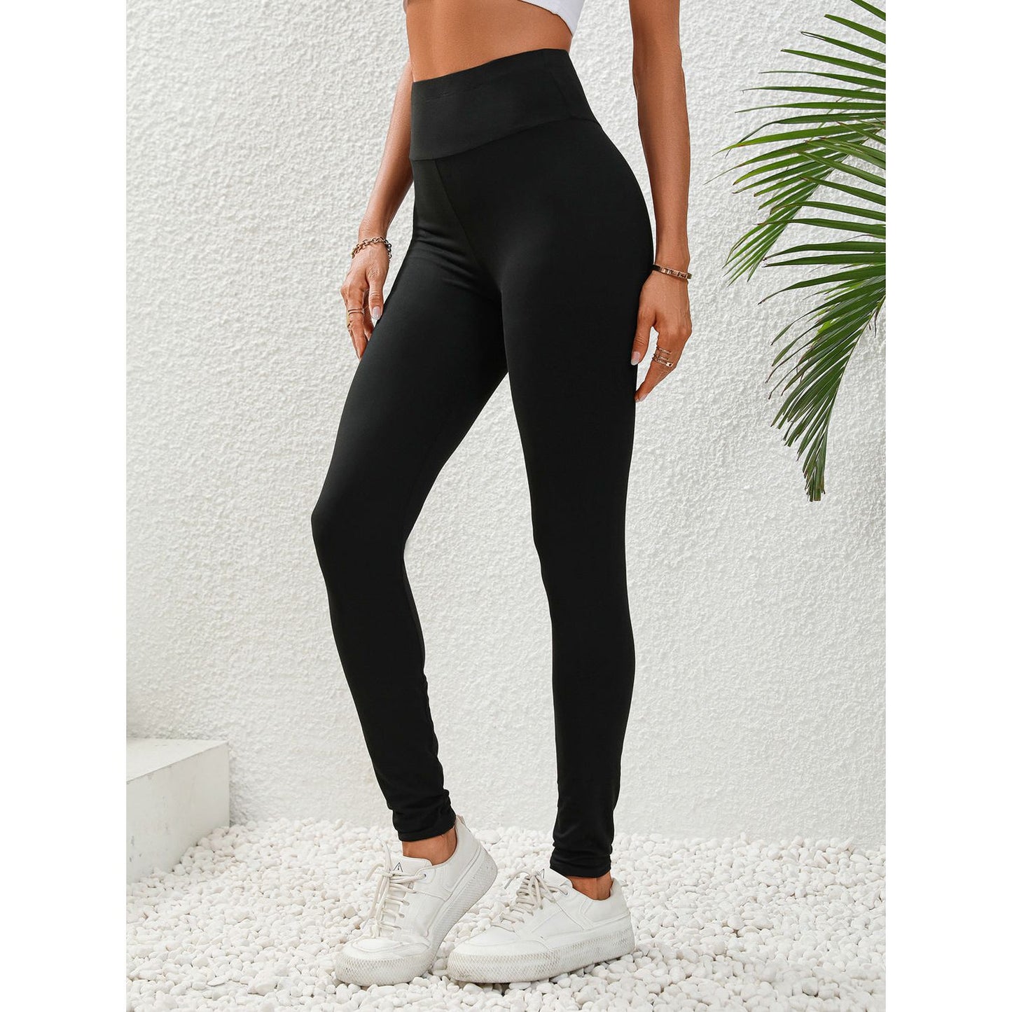 Wide Waistband Leggings