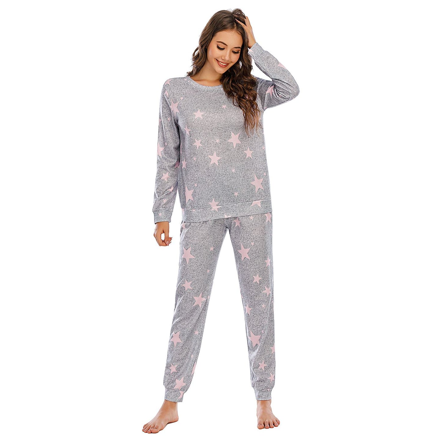 Star Top and Pants Lounge Set