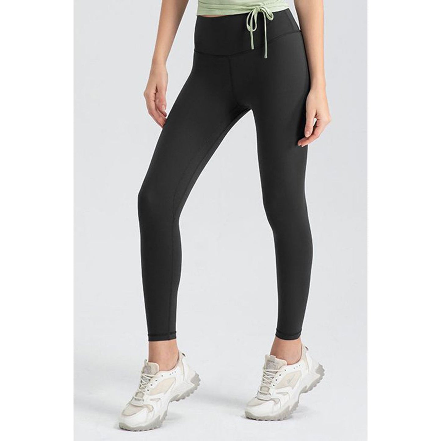 Wide Waistband Slim Fit Active Leggings