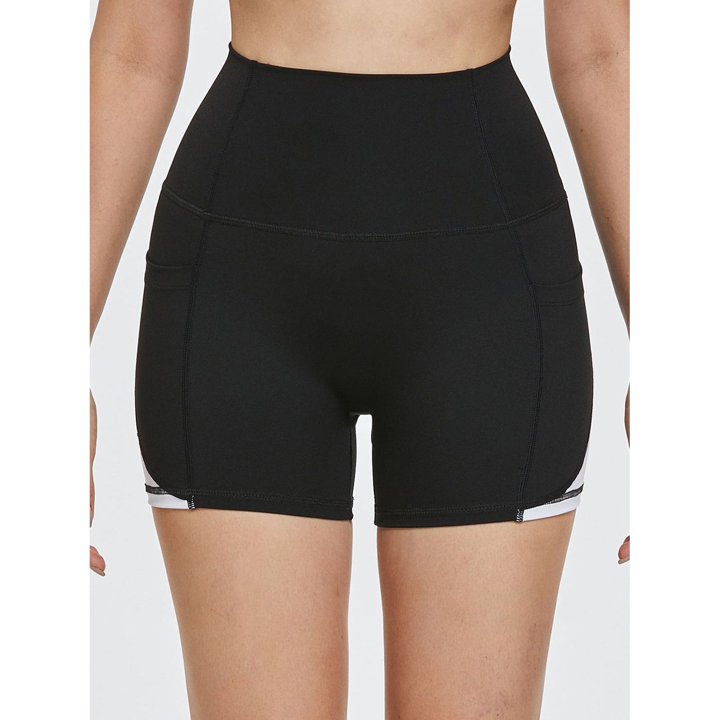 High Waist Active Shorts