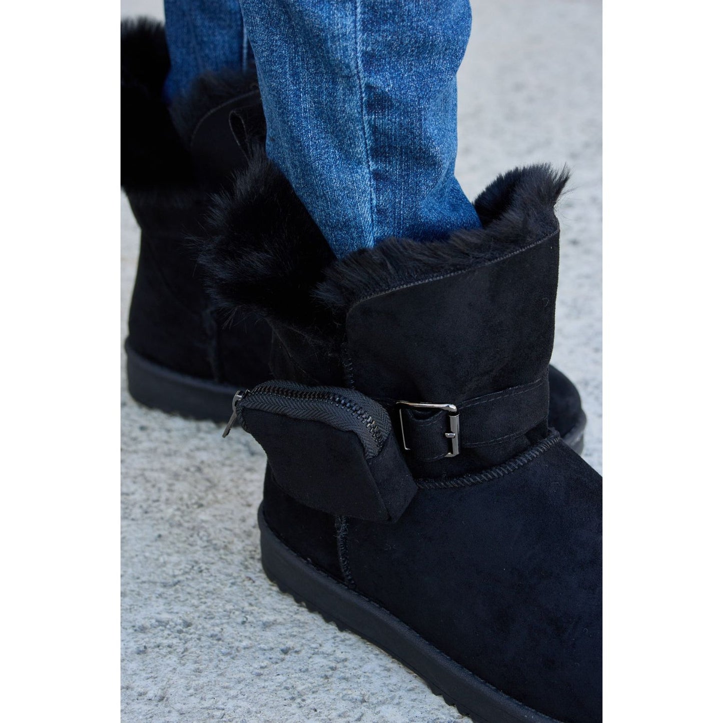 Forever Link Plush Thermal Flat Boots