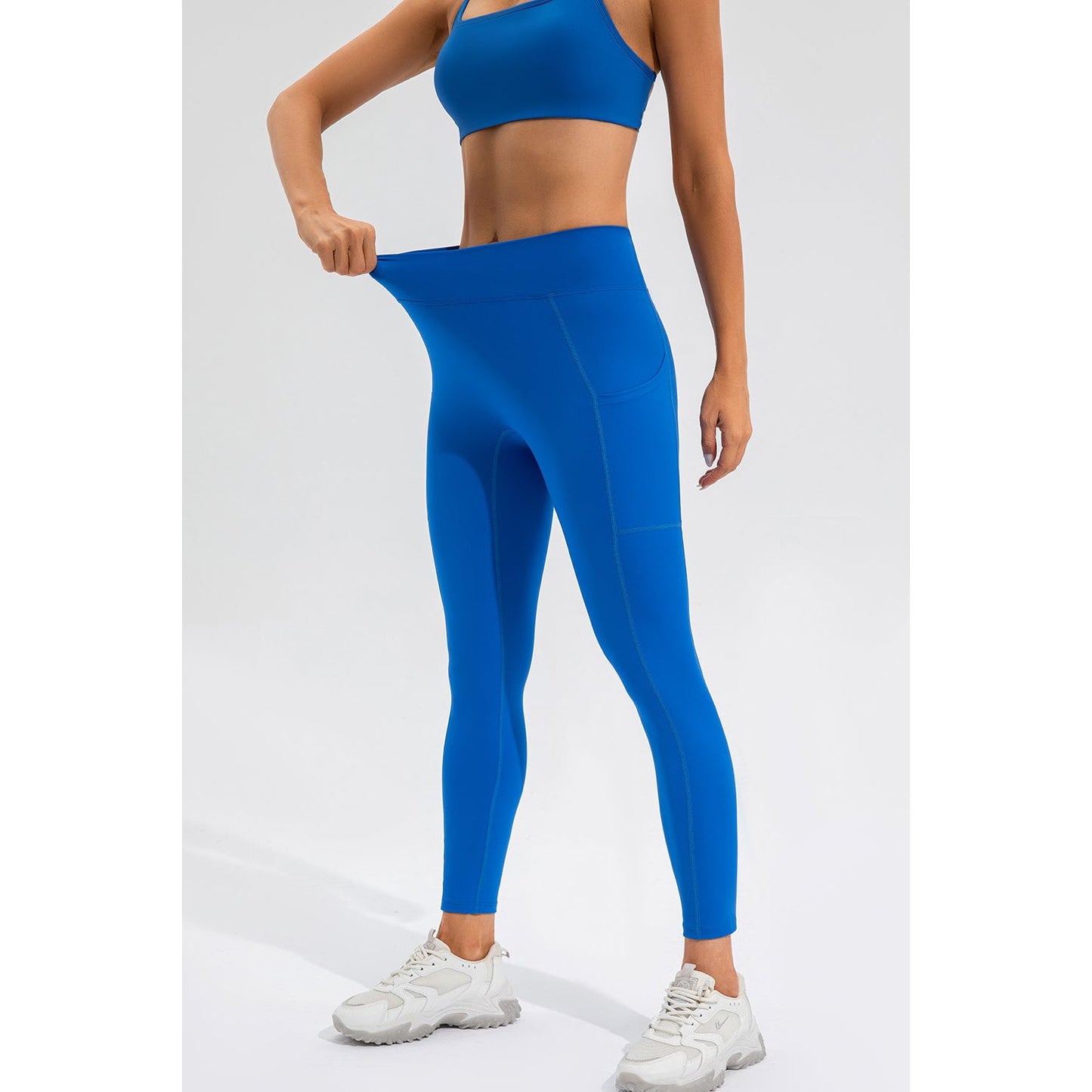 High Waist Active Leggings with Pockets