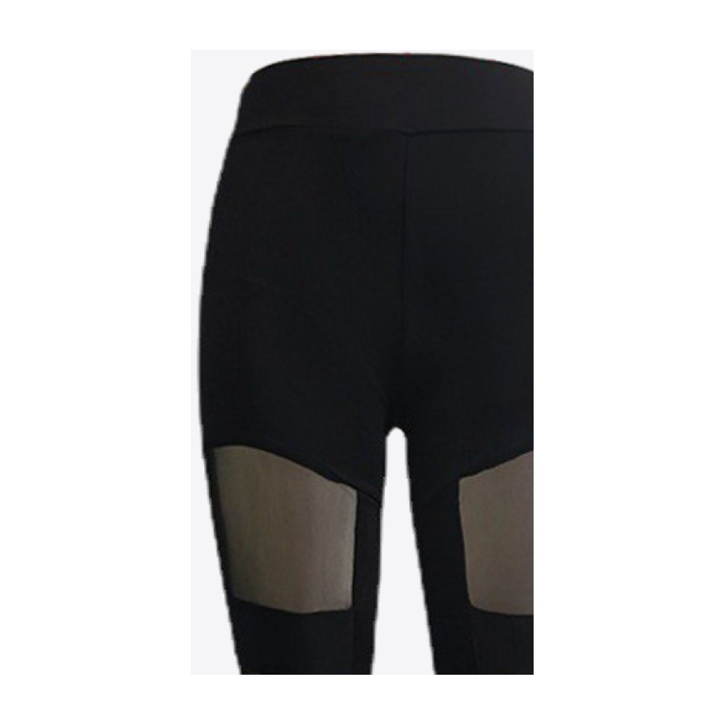 Spliced Mesh Leggings