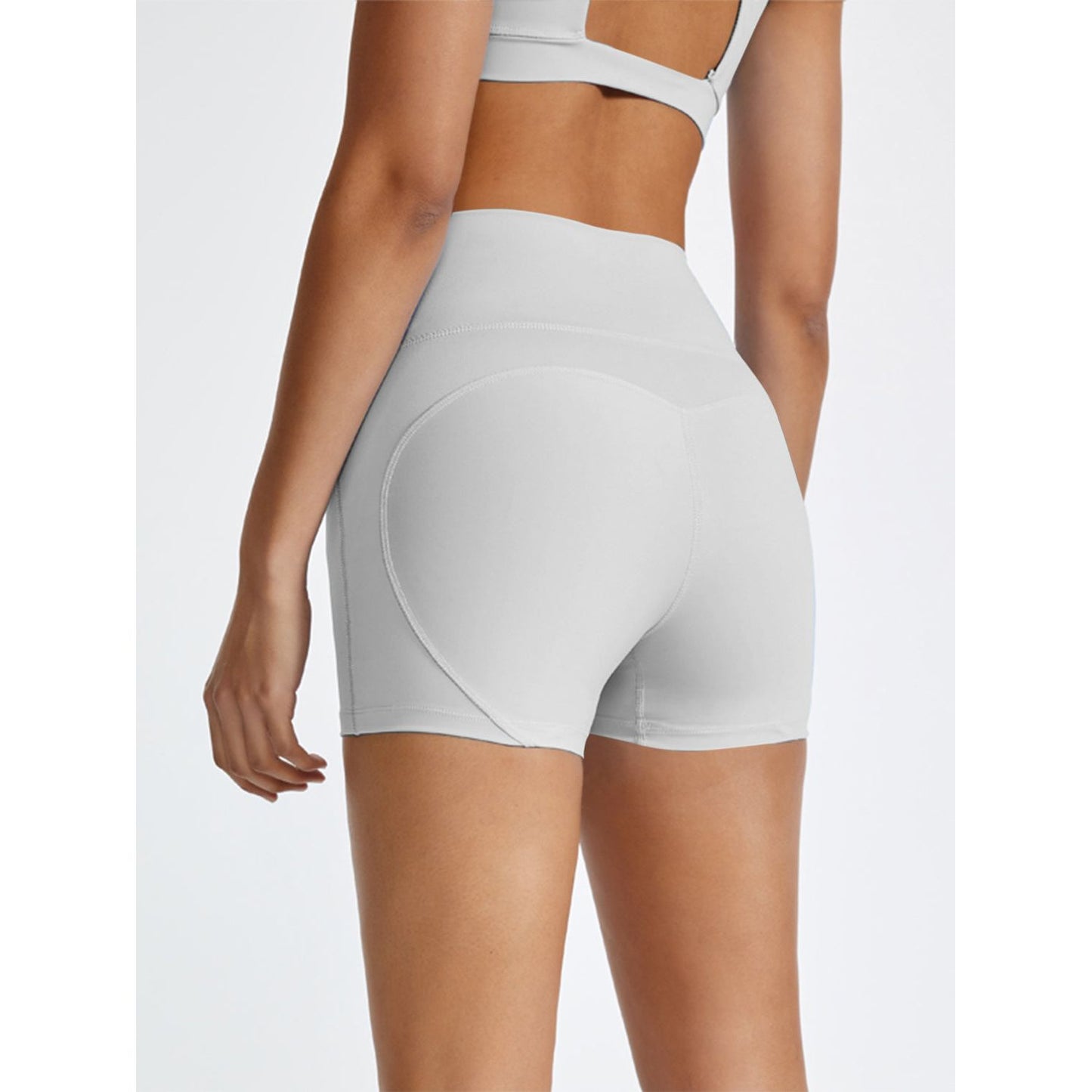 High Waist Active Shorts